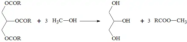 Reação de transesterificação