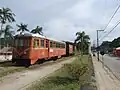 Vagões de trem em Antonina.