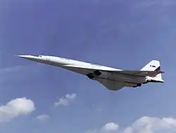 O Tu-144LL usado pela NASA.