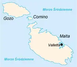 Localização de Valeta