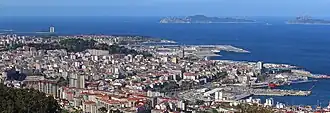 Vista de Vigo