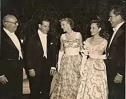 Jango e Maria Thereza com Richard e Pat Nixon