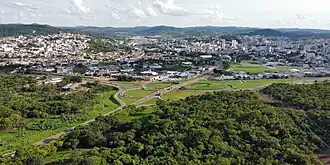 Vista parcial da cidade