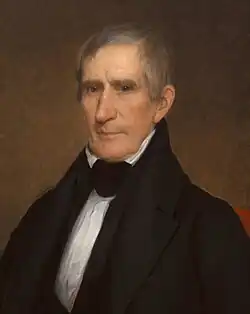 Retrato de William Henry Harrison.