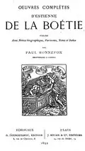 Œuvres complètes (Obras completas), 1892
