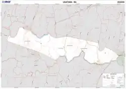 Malha territorial de Ubaitaba.