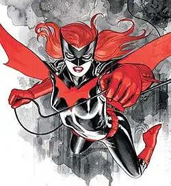 Ilustração de Batwoman por JH Williams.