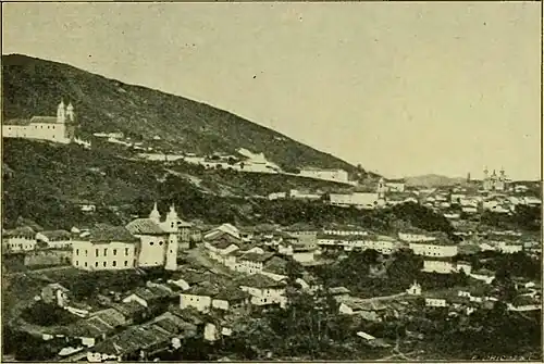 Ouro Preto, Minas Gerais circa 1903