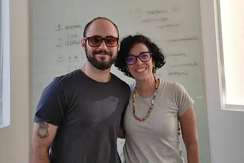 Reunião da equipe do calibra em São Paulo, março de 2023