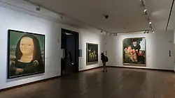Sala do museu com pinturas de Botero. Museu virtualhttps://artsandculture.google.com/partner/museo-botero-bogota