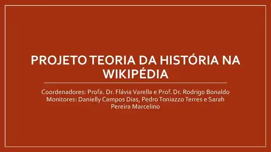 Apresentação de Flávia Varella