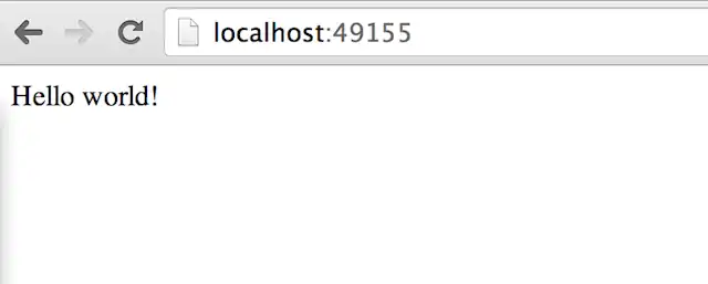 Aplicação web em docker
