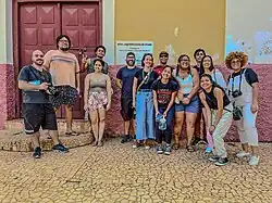 Participantes do passeio fotográfico em Cuiabá