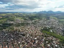 Vista aérea de Nova Venécia