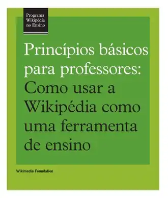 Princípios básicos para professores: como usar a Wikipédia como uma ferramenta de ensino