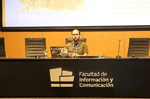 Apresentação da iniciativa na GLAM Wiki Con 2023